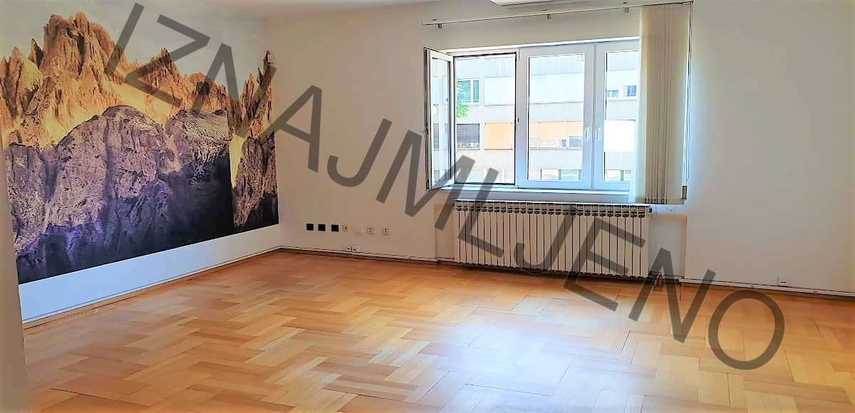 Zagreb, Kvaternikov square, 3rooms office space for rent, 89sqm, 2nd floor